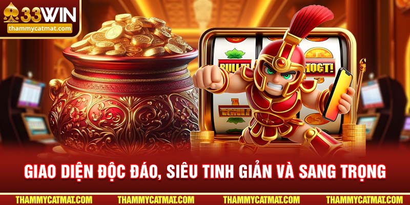 Giao diện độc đáo, siêu tinh giản và sang trọng